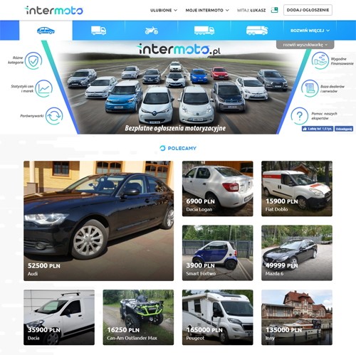Strona główna portalu intermoto